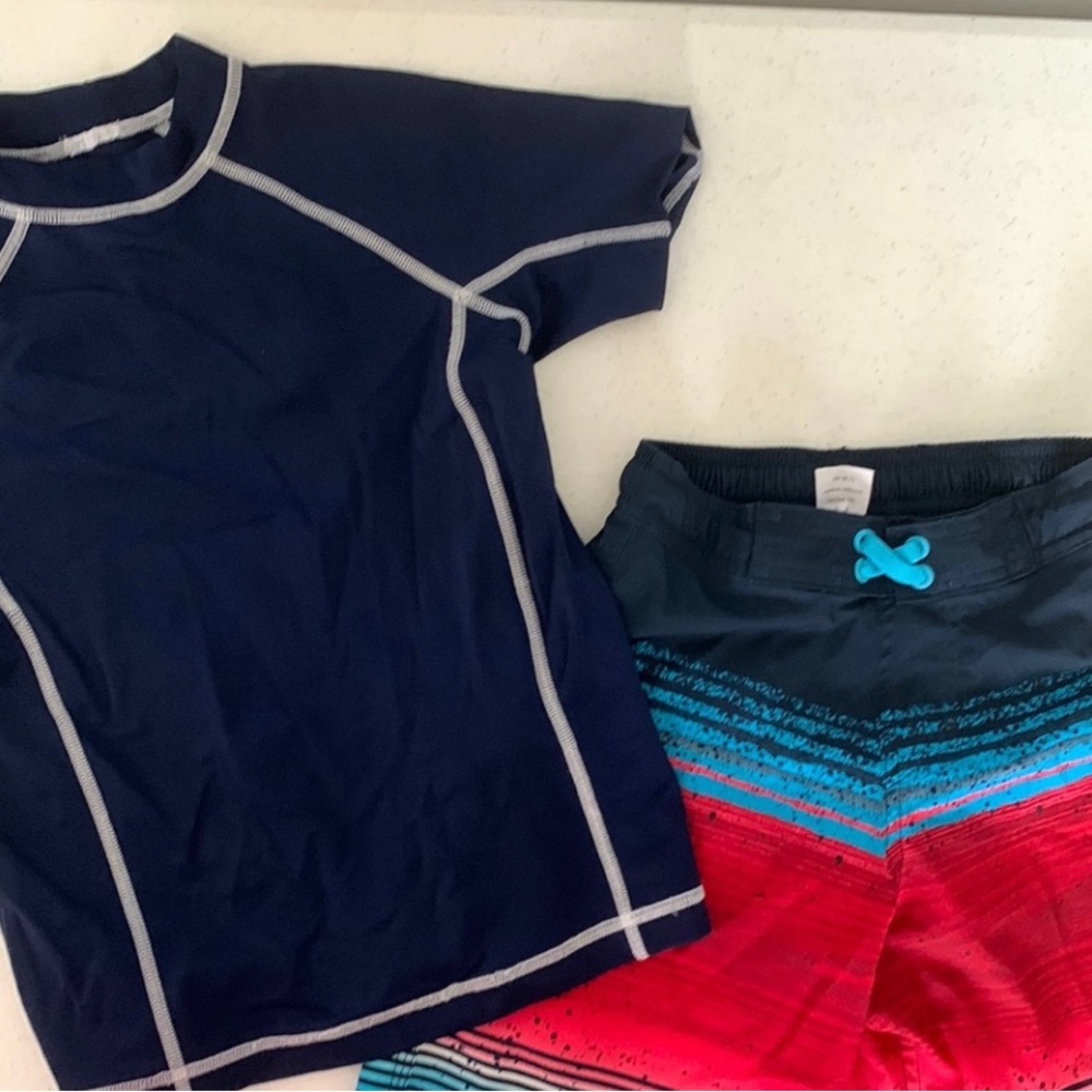 Little boys swim set